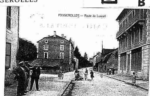 Ville de FOUGEROLLES Carte postale ancienne