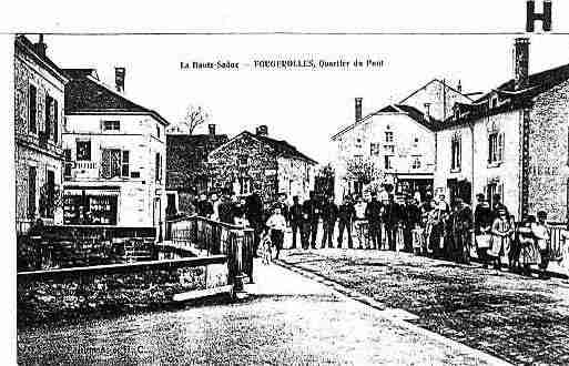 Ville de FOUGEROLLES Carte postale ancienne