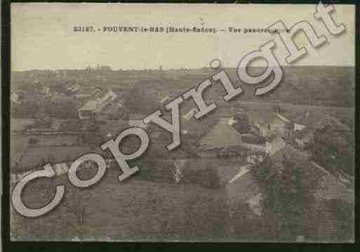 Ville de FOUVENTLEBAS Carte postale ancienne