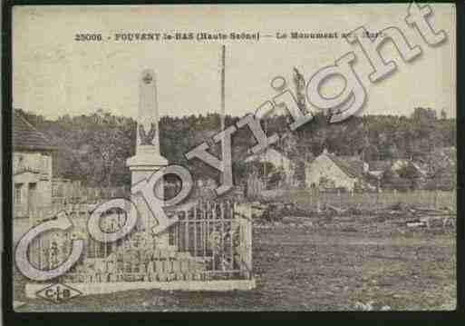 Ville de FOUVENTLEBAS Carte postale ancienne