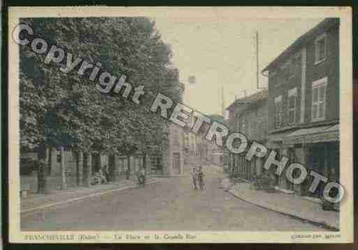 Ville de FRANCHEVILLE Carte postale ancienne