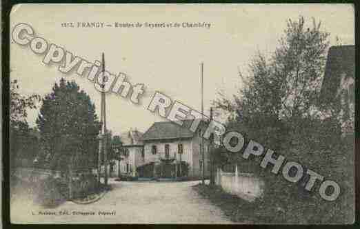 Ville de FRANGY Carte postale ancienne