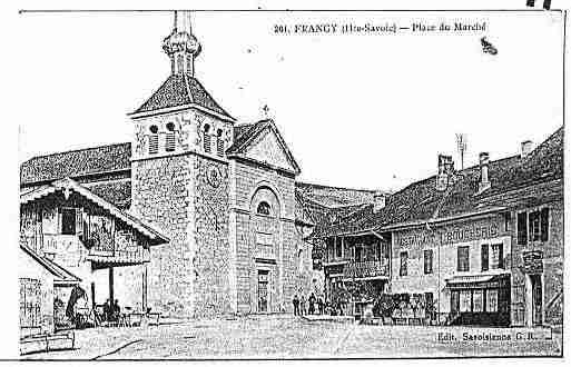 Ville de FRANGY Carte postale ancienne