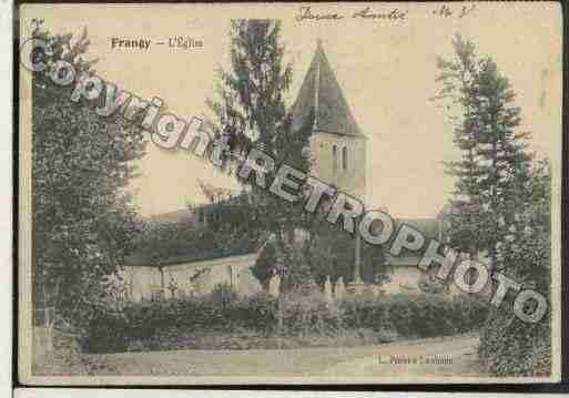 Ville de FRANGYENBRESSE Carte postale ancienne