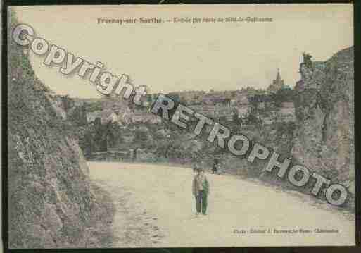 Ville de FRESNAYESURCHEDOUET(LA) Carte postale ancienne