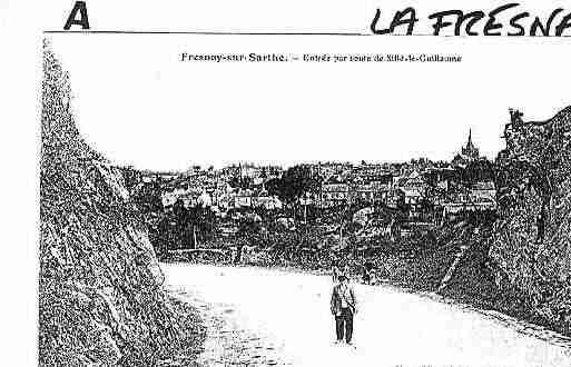 Ville de FRESNAYSURSARTHE Carte postale ancienne