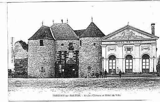 Ville de FRESNAYSURSARTHE Carte postale ancienne