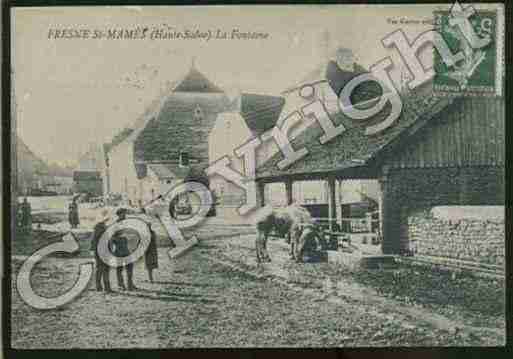 Ville de FRESNESAINTMAMES Carte postale ancienne