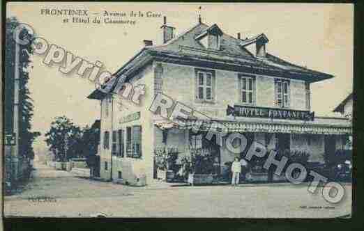 Ville de FRONTENEX Carte postale ancienne