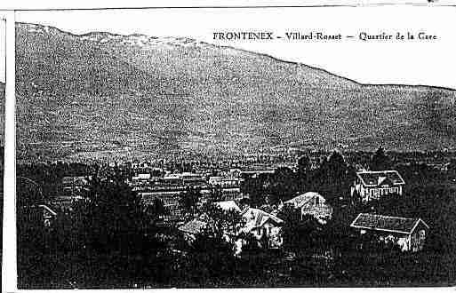 Ville de FRONTENEX Carte postale ancienne