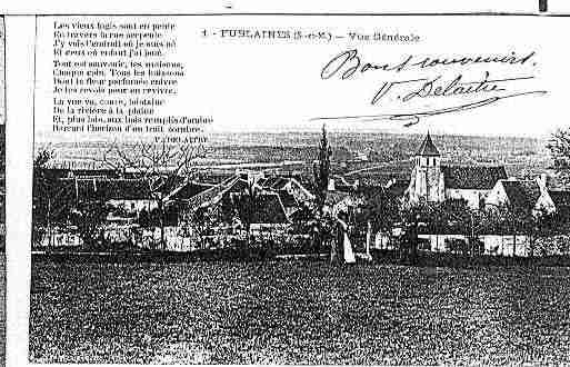 Ville de FUBLAINES Carte postale ancienne