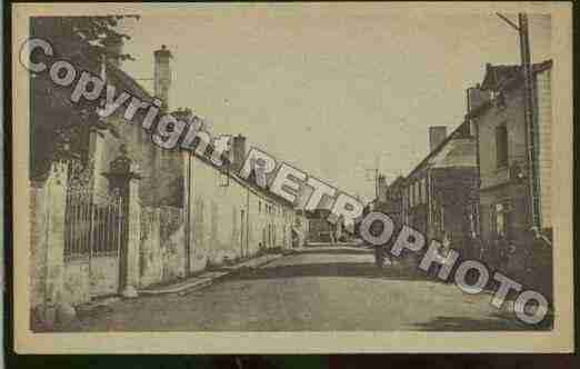 Ville de GERGY Carte postale ancienne