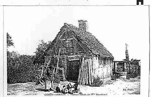 Ville de GERGY Carte postale ancienne