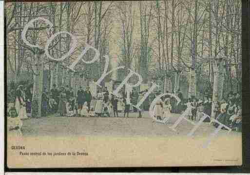 Ville de GERONA Carte postale ancienne