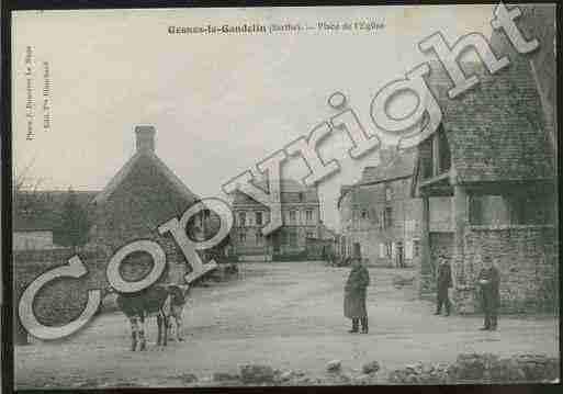 Ville de GESNESLEGANDELIN Carte postale ancienne