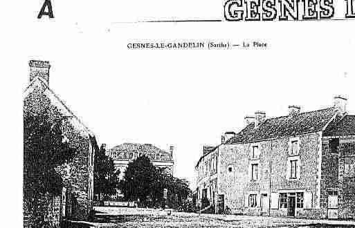 Ville de GESNESLEGANDELIN Carte postale ancienne