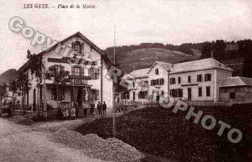 Ville de GETS(LES) Carte postale ancienne