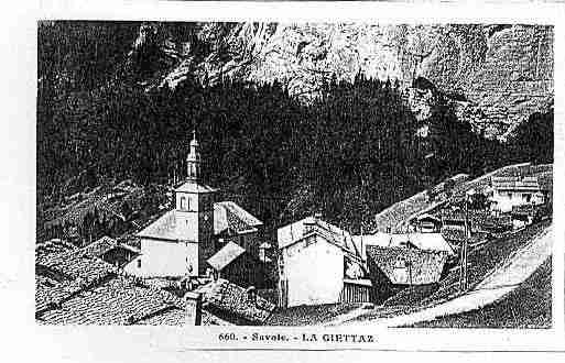 Ville de GIETTAZ(LA) Carte postale ancienne