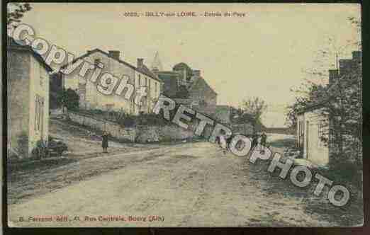 Ville de GILLYSURLOIRE Carte postale ancienne