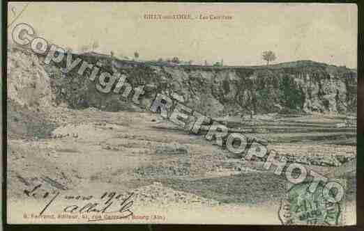 Ville de GILLYSURLOIRE Carte postale ancienne