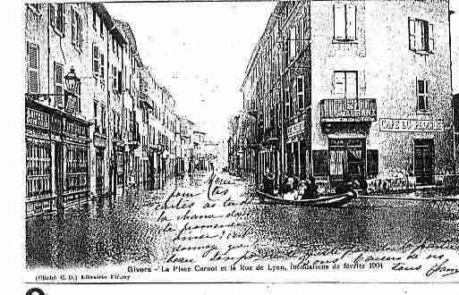 Ville de GIVORS Carte postale ancienne