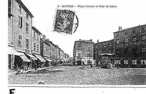 Ville de GIVORS Carte postale ancienne