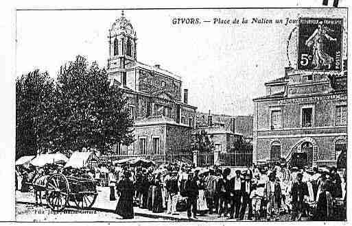 Ville de GIVORS Carte postale ancienne