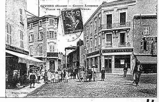 Ville de GIVORS Carte postale ancienne Ville de GIVORS Carte postale ancienne