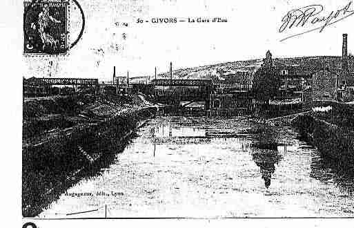 Ville de GIVORS Carte postale ancienne