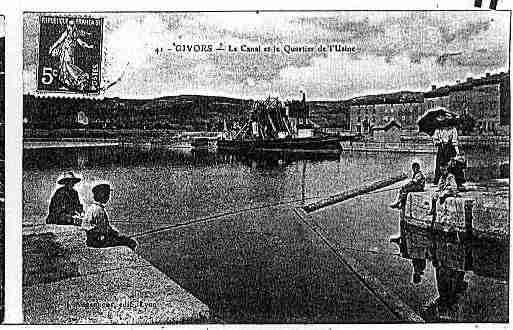 Ville de GIVORS Carte postale ancienne