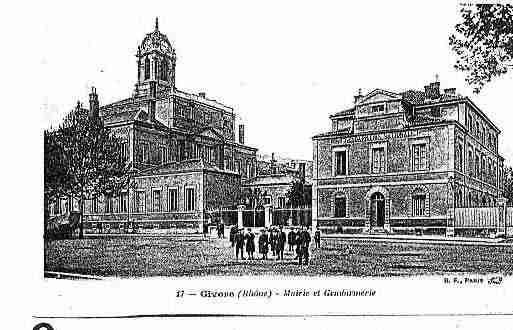 Ville de GIVORS Carte postale ancienne