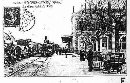 Ville de GIVORS Carte postale ancienne