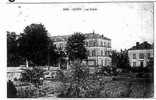 Ville de GIVRY Carte postale ancienne