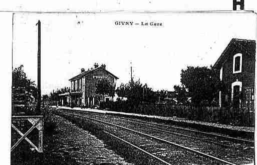 Ville de GIVRY Carte postale ancienne