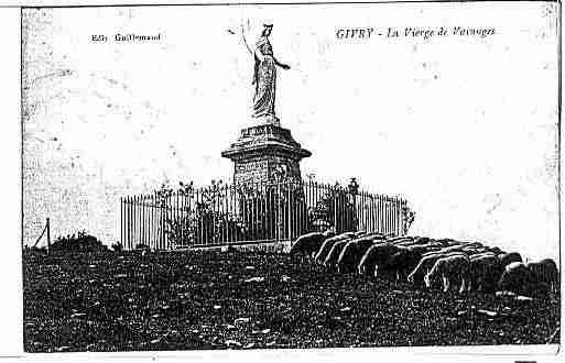 Ville de GIVRY Carte postale ancienne
