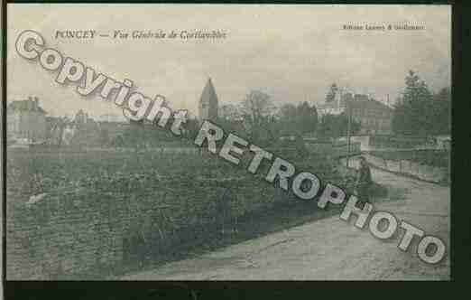 Ville de GIVRYPONCEY Carte postale ancienne