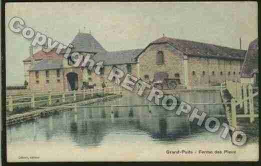 Ville de GRANDPUITSBAILLYCARROIS Carte postale ancienne