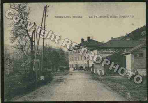 Ville de GRANDRIS Carte postale ancienne