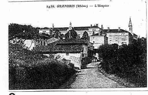 Ville de GRANDRIS Carte postale ancienne
