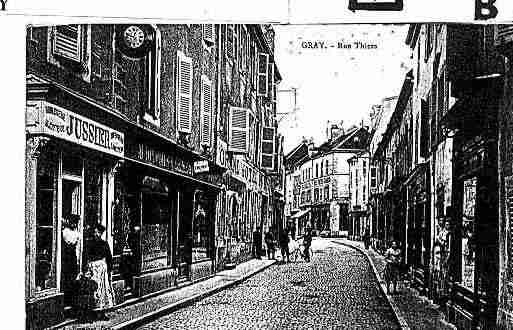 Ville de GRAY Carte postale ancienne