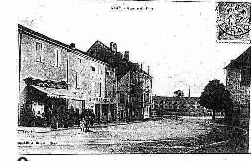 Ville de GRAY Carte postale ancienne
