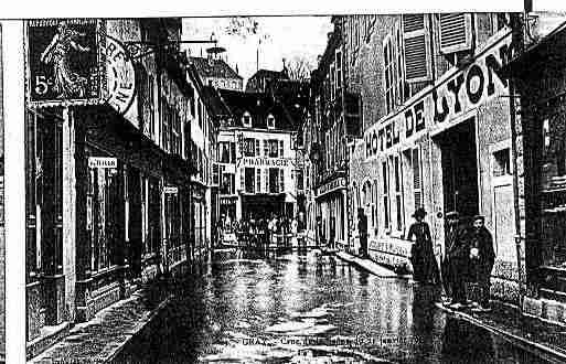 Ville de GRAY Carte postale ancienne