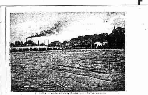 Ville de GRAY Carte postale ancienne