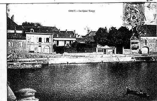 Ville de GRAY Carte postale ancienne