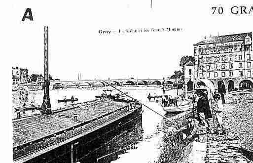 Ville de GRAY Carte postale ancienne