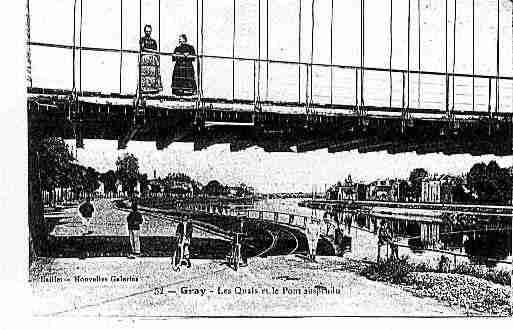 Ville de GRAY Carte postale ancienne