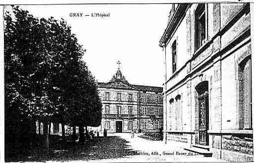 Ville de GRAY Carte postale ancienne