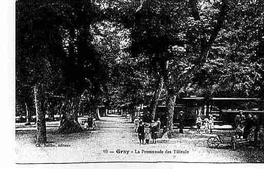 Ville de GRAY Carte postale ancienne
