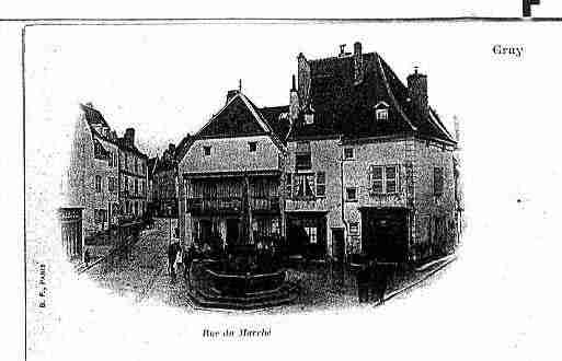 Ville de GRAY Carte postale ancienne