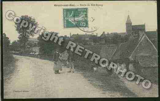 Ville de GREEZSURROC Carte postale ancienne